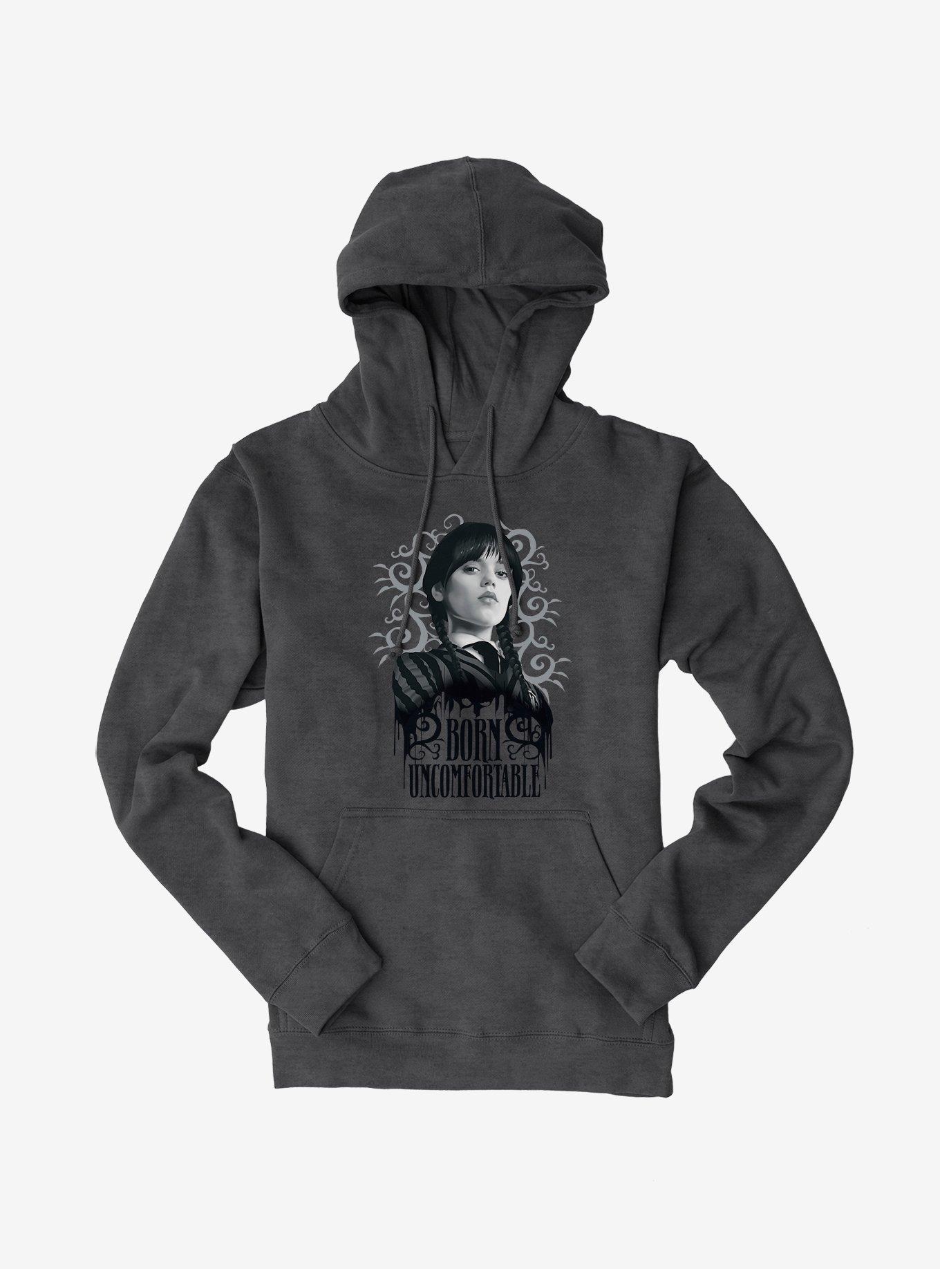 Wednesday Born Uncomfortable Hoodie