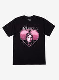 The Vampire Diaries Damon Heart Girls TShirt Graphic Tee | Graphic Tee | Unisex Shirt | Perfect Gift for Fans