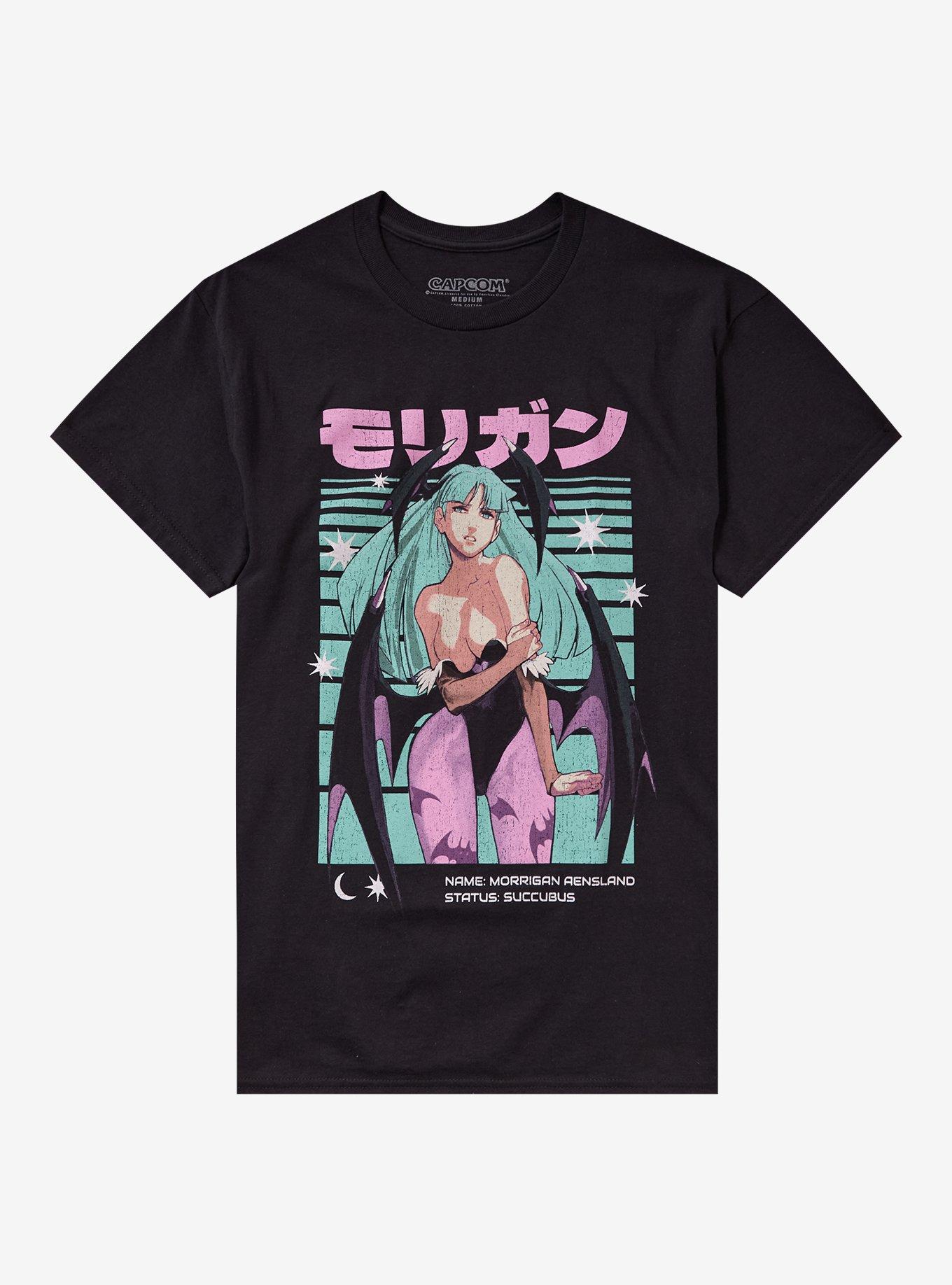 Darkstalkers Morrigan Aensland T Shirt