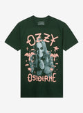 Ozzy Osbourne Pink Bats Portrait T Shirt