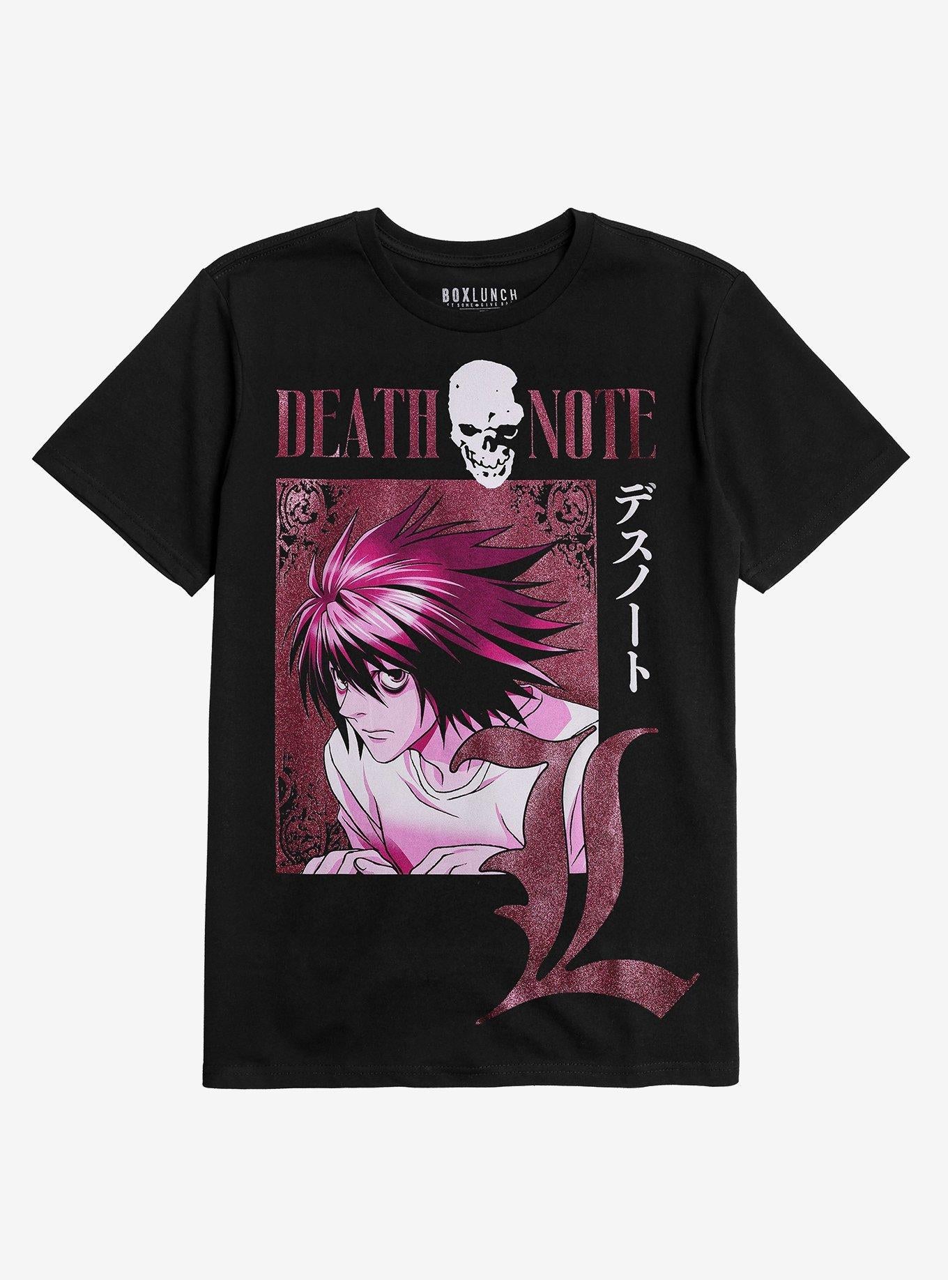 Death Note L Portrait T-Shirt | Premium Unisex T-Shirt, Trending Graphic Tee