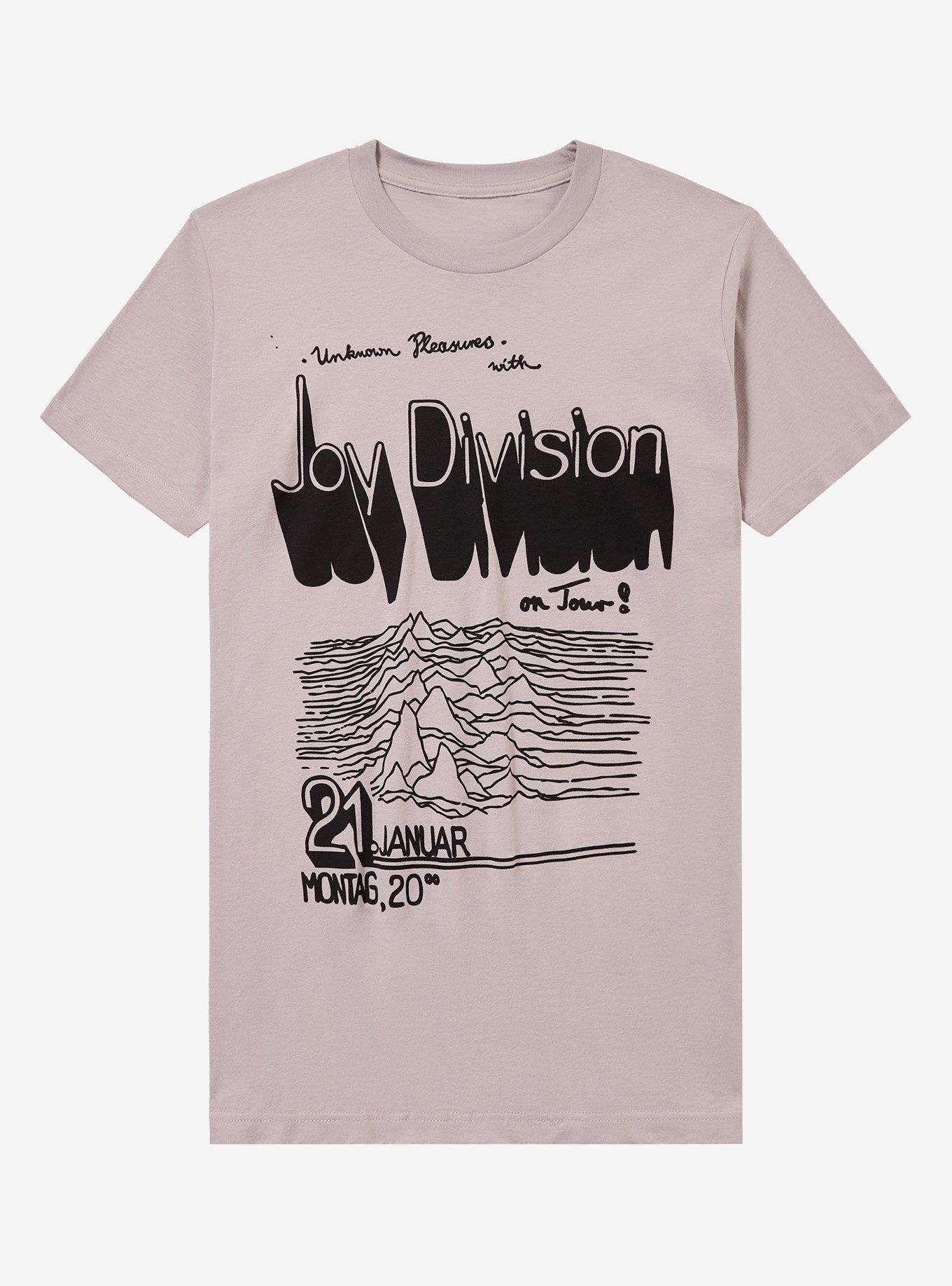 Joy Division Unknown Pleasures German Concert TShirt Graphic Tee | Graphic Tee | Unisex Shirt | Comfortable Daily Wear