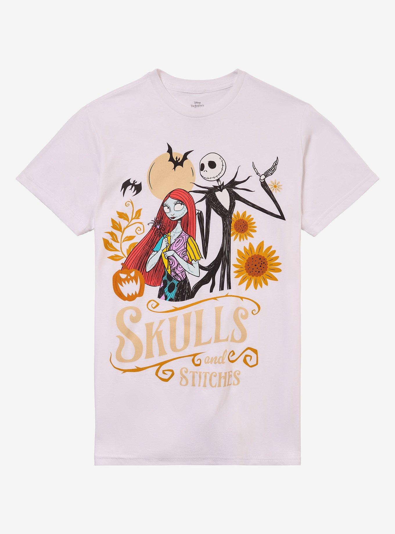 The Nightmare Before Christmas Skulls & Stitches T-Shirt
