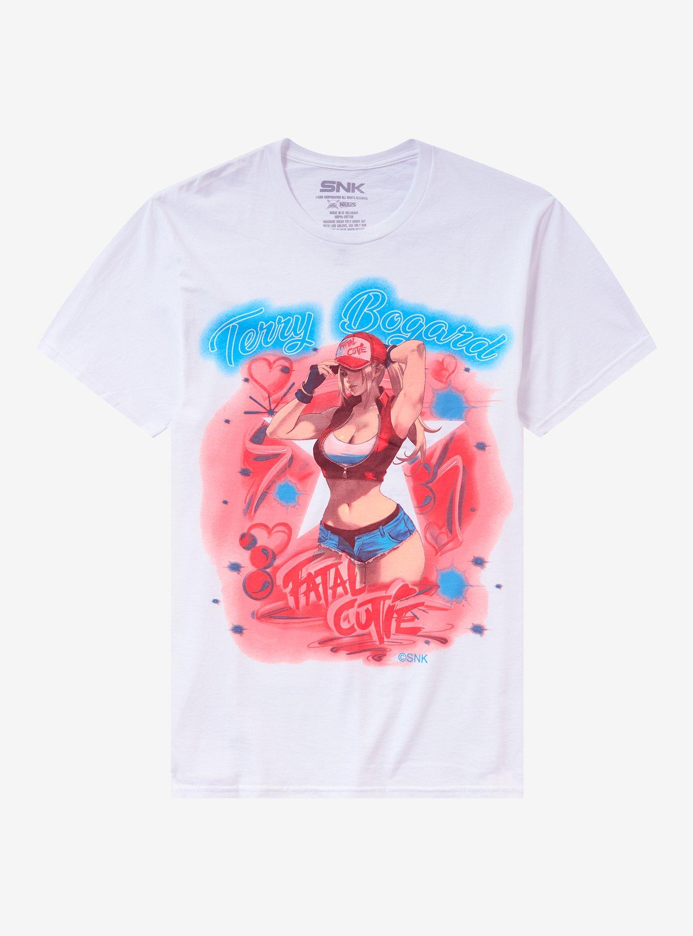 SNK Heroines: Tag Team Frenzy Genderbent Terry Bogard T-Shirt