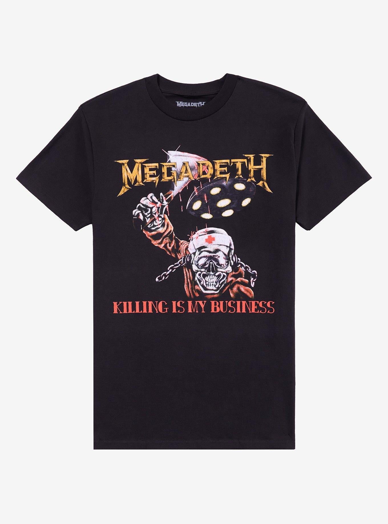 Megadeth Killing Is My Business Is Good Tour T Shirt