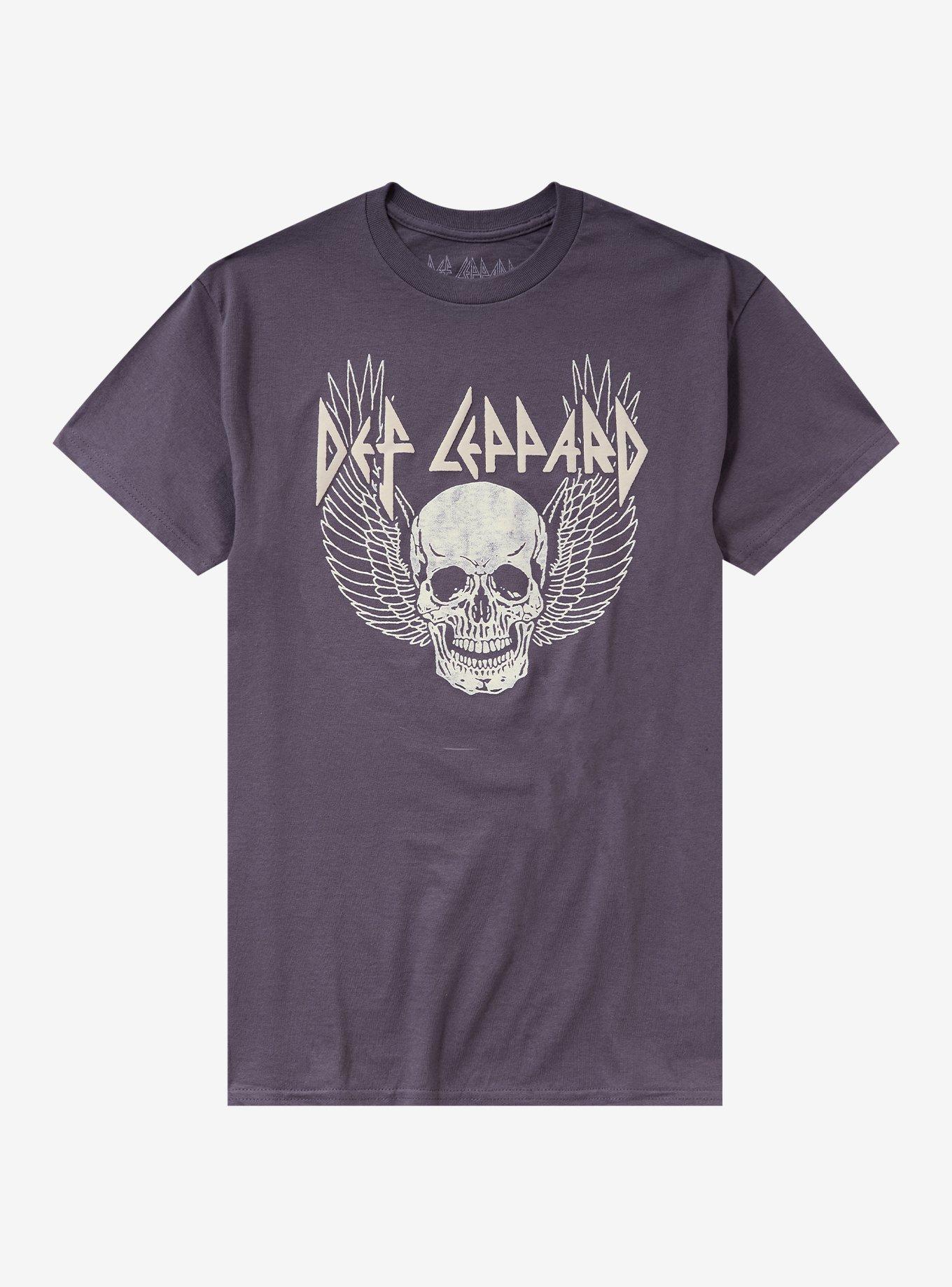 Def Leppard Winged Skull T Shirt