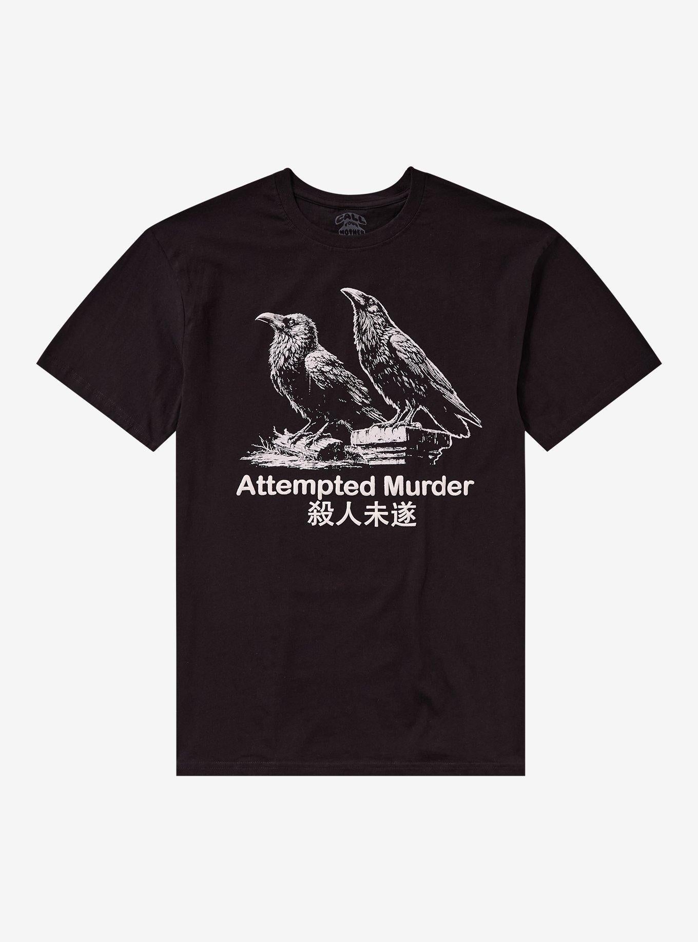 Murder Of Crows T-Shirt By Call Your Mother T-Shirt | Exclusive Art Design | High Demand Item