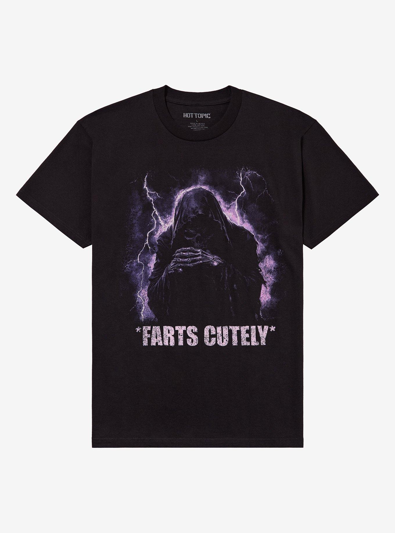 Skeleton Reaper Cute Fart T-Shirt T-Shirt | High-Quality Print | Must-Have Style