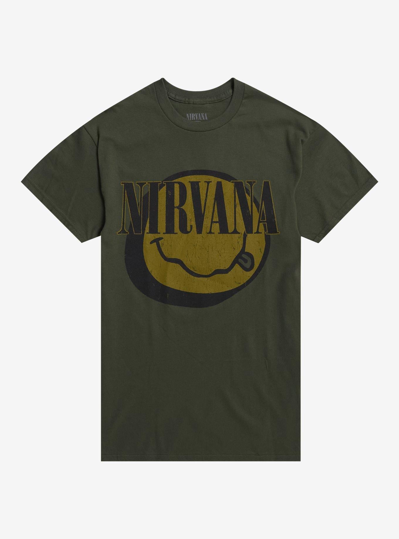 Nirvana Nevermind Smile T Shirt