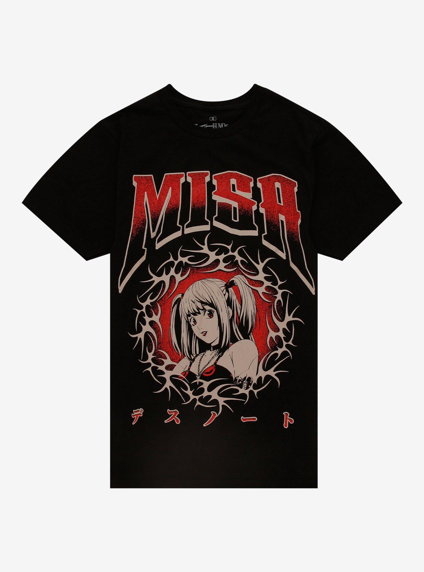 Death Note Misa Chrome Frame TShirt Graphic Tee | Graphic Tee | Unisex Shirt | Soft Comfortable Wear