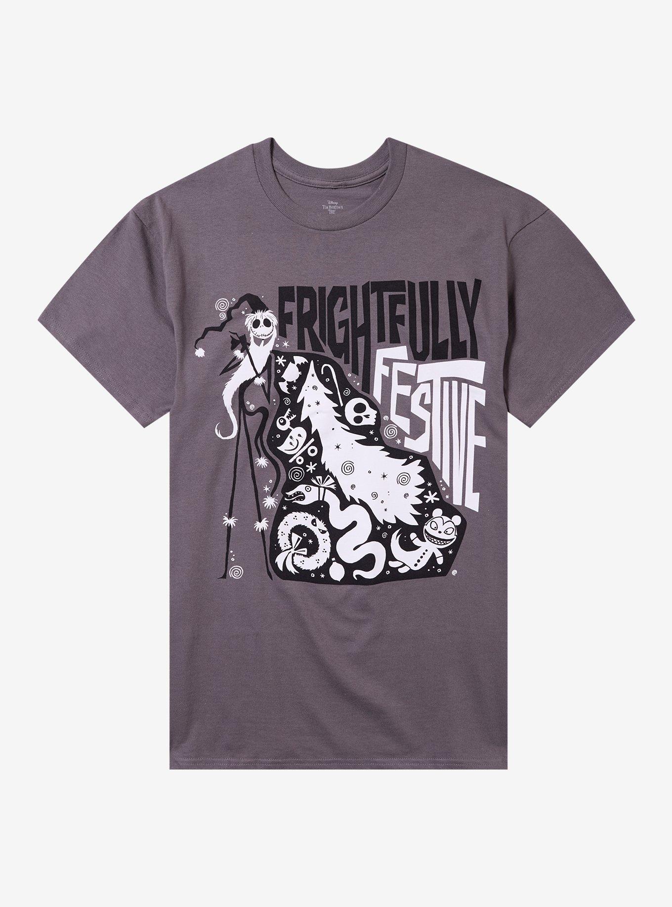 The Nightmare Before Christmas Frightfully Festive Jack T-Shirt T-Shirt | Premium Graphic | Trending Now