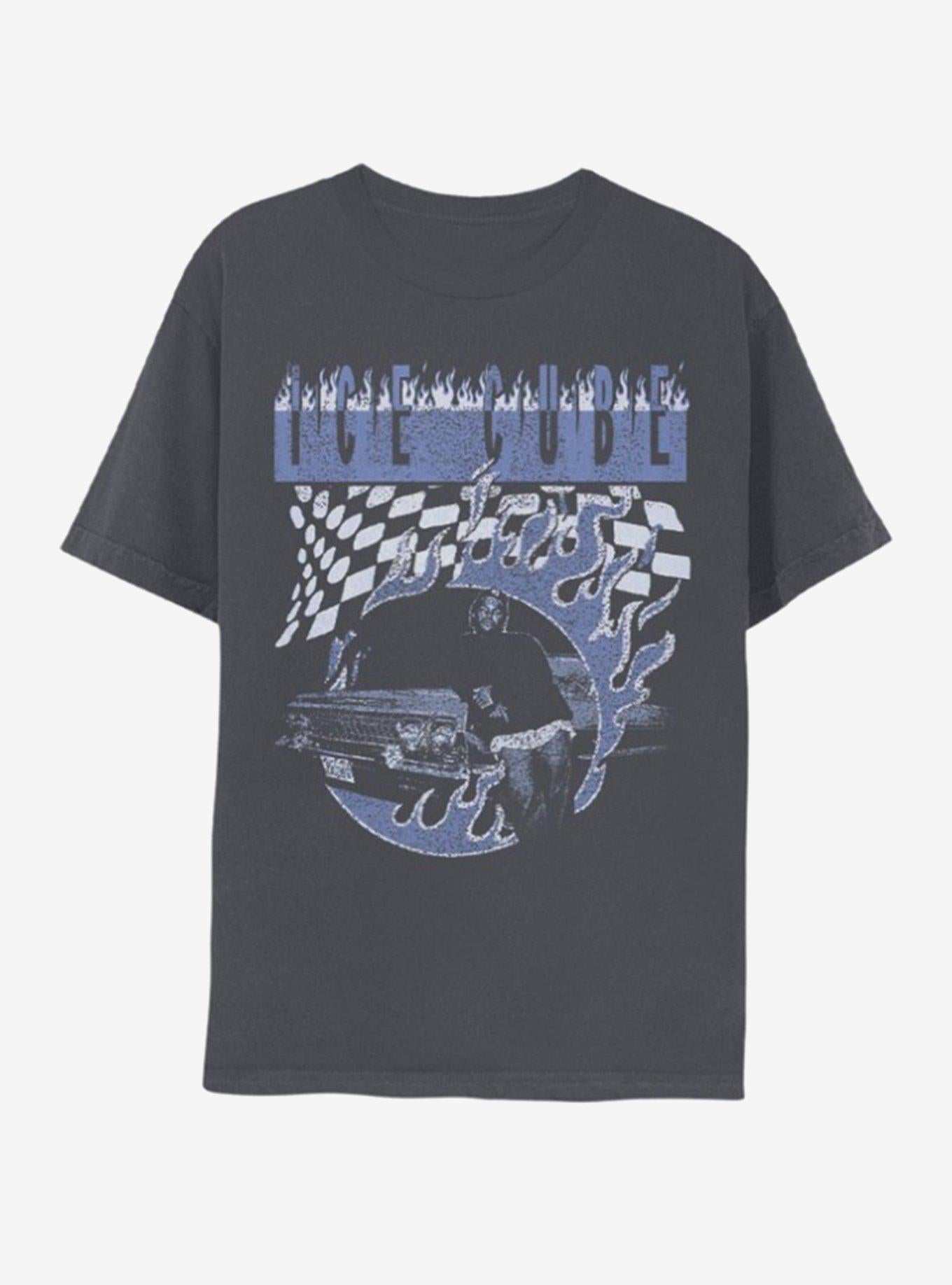 Ice Cube Portrait Race Car T Shirt