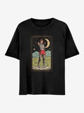 Stranger Things Eleven The Mage Tarot Card T-Shirt | Premium Unisex T-Shirt, Trending Graphic Tee