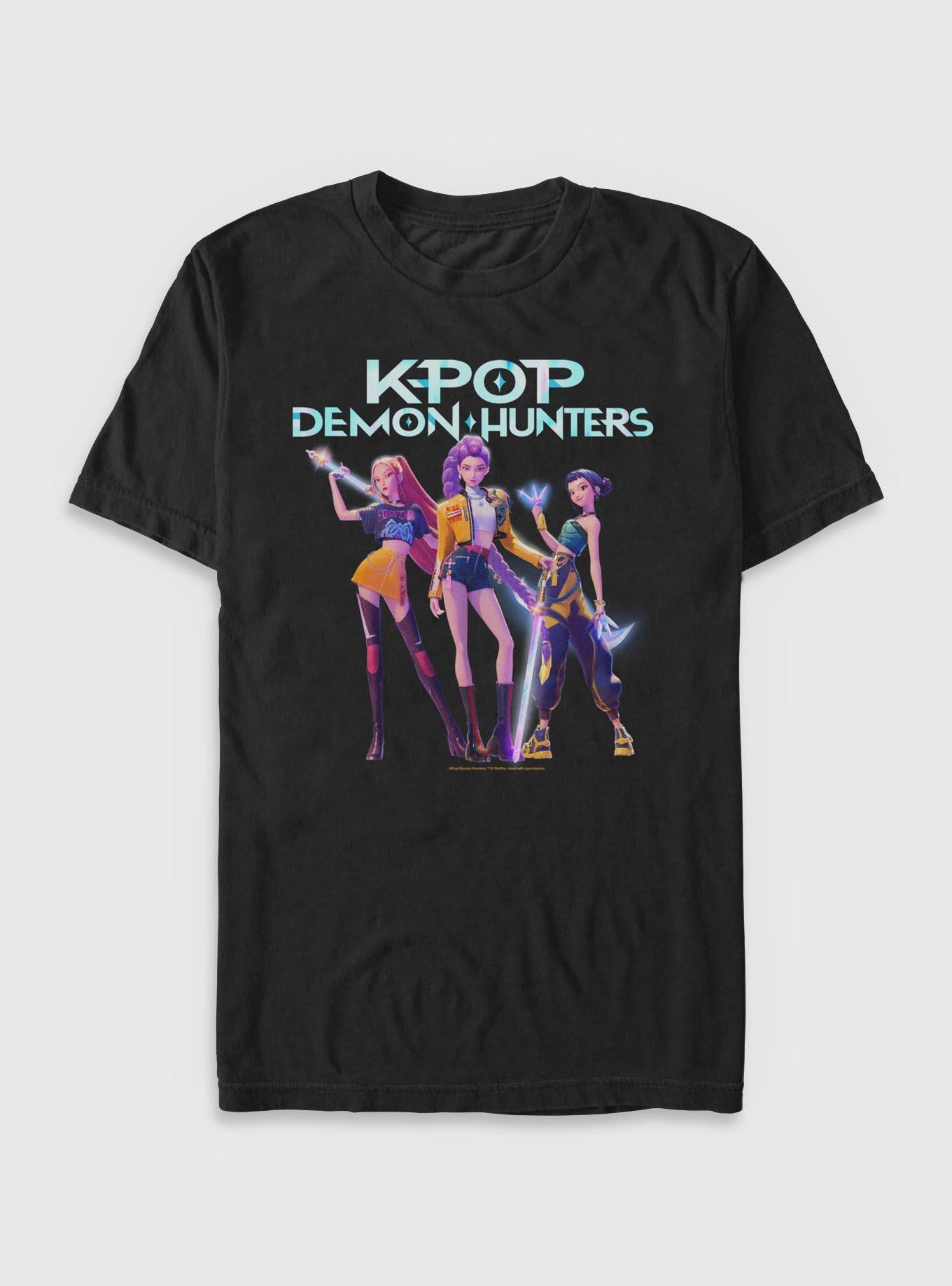 KPop Demon Hunters Huntrix Hero Group T-Shirt T-Shirt | Exclusive Edition | Trending Now