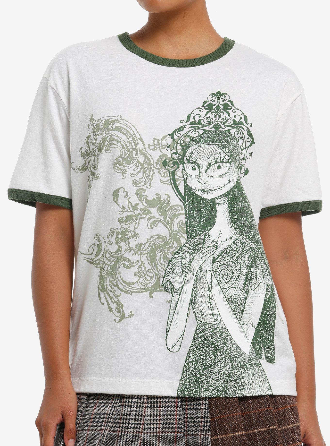 The Nightmare Before Christmas Sally Filigree Ringer T-Shirt T-Shirt | Trending Design | Perfect For Daily Wear