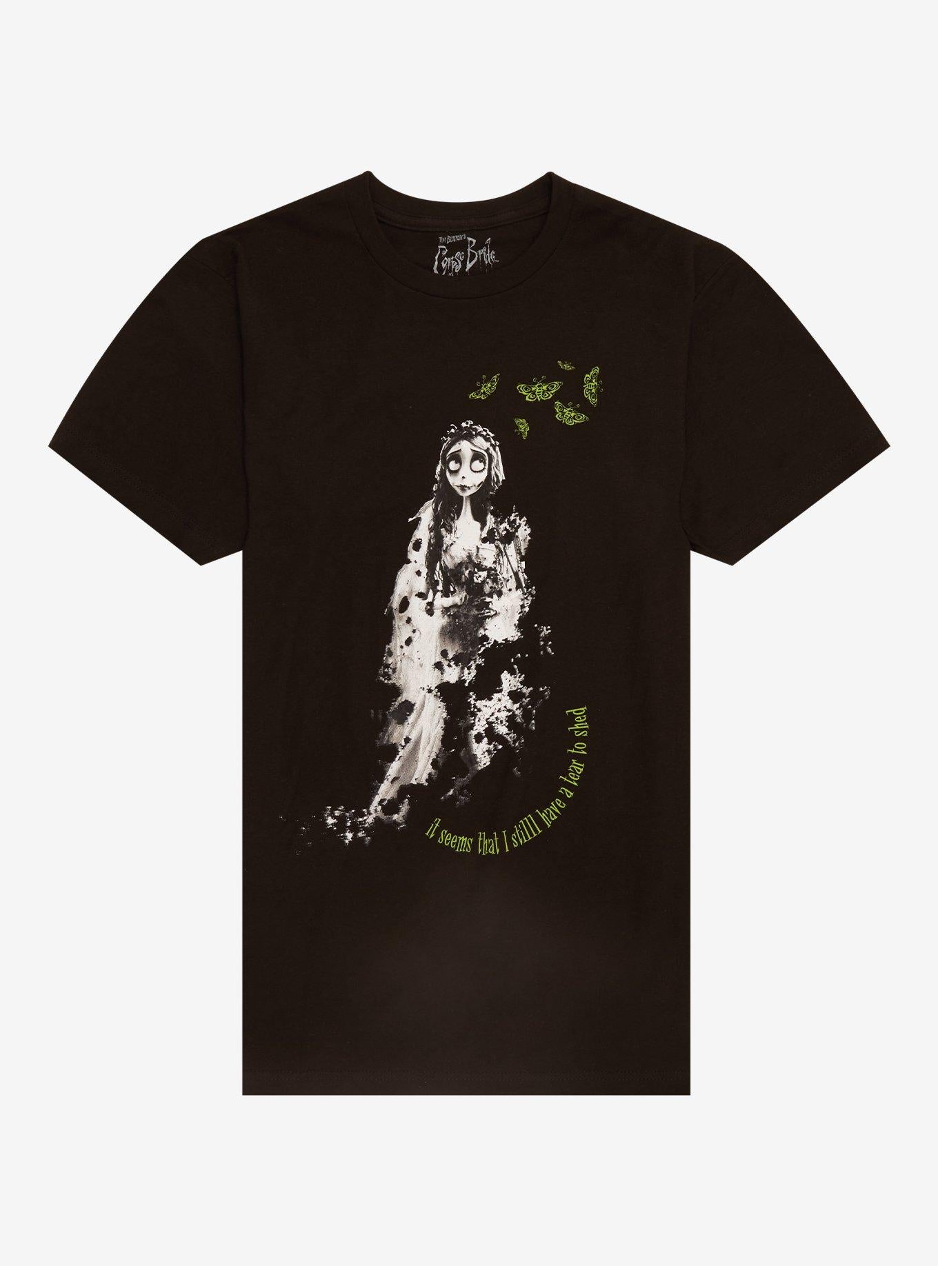 Corpse Bride Emily Tear To Shed TShirt Graphic Tee | Graphic Tee | Unisex Shirt | High-Quality Print