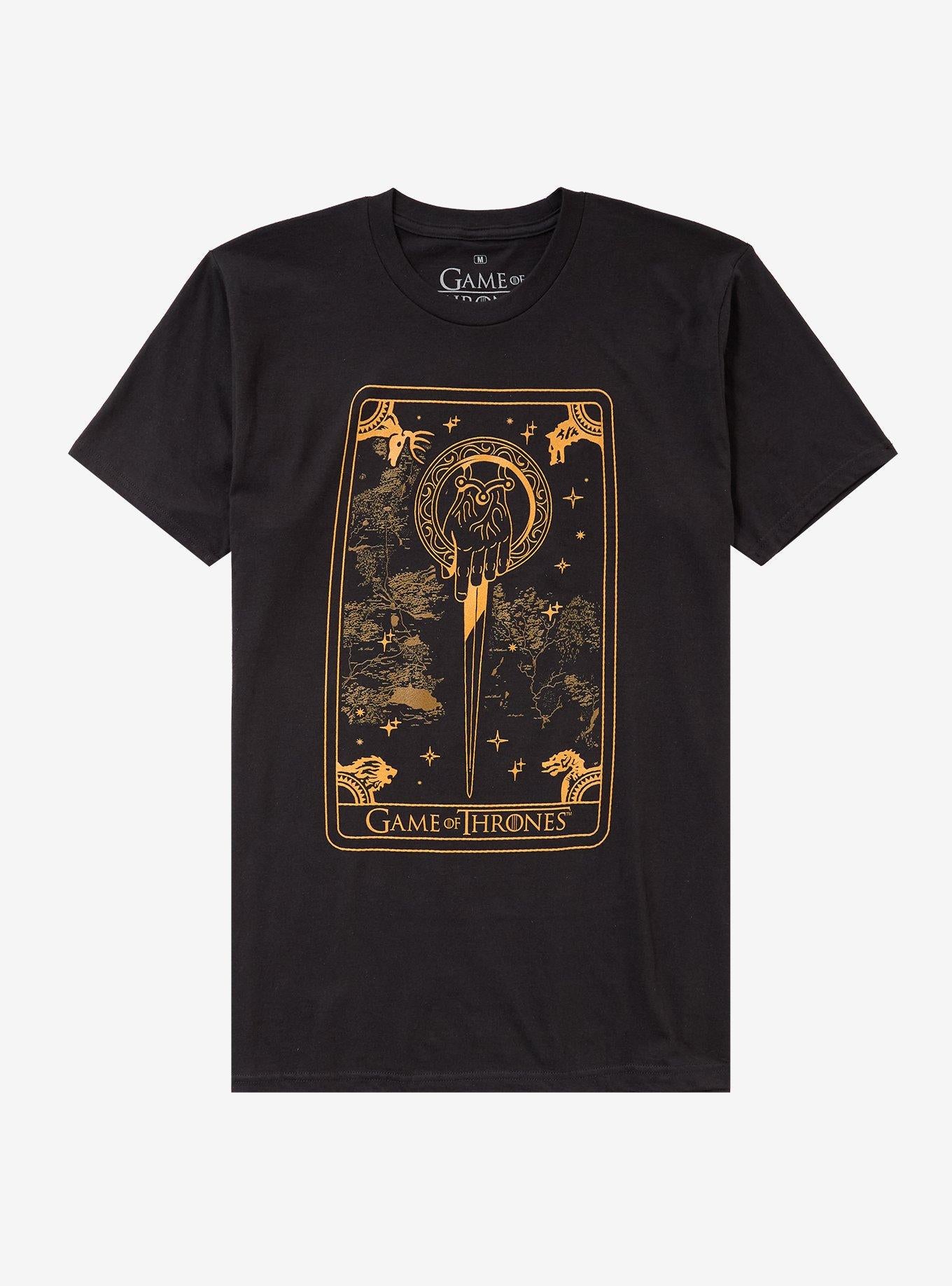 Game Of Thrones Hand Of The King Tarot Card TShirt Graphic Tee | Graphic Tee | Unisex Shirt | High-Quality Print