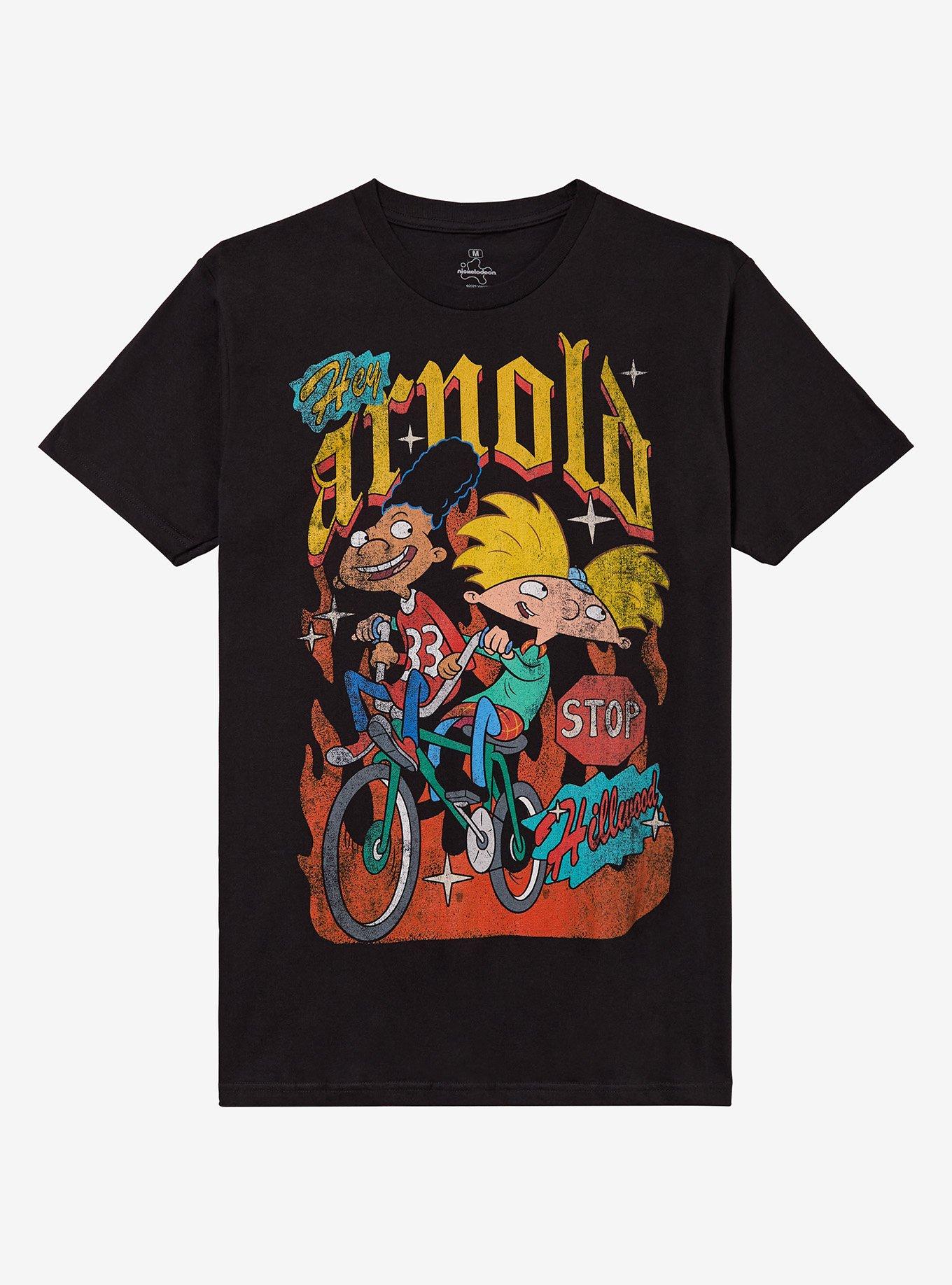Hey Arnold Bike Ride TShirt Graphic Tee | Graphic Tee | Unisex Shirt | Comfortable Daily Wear