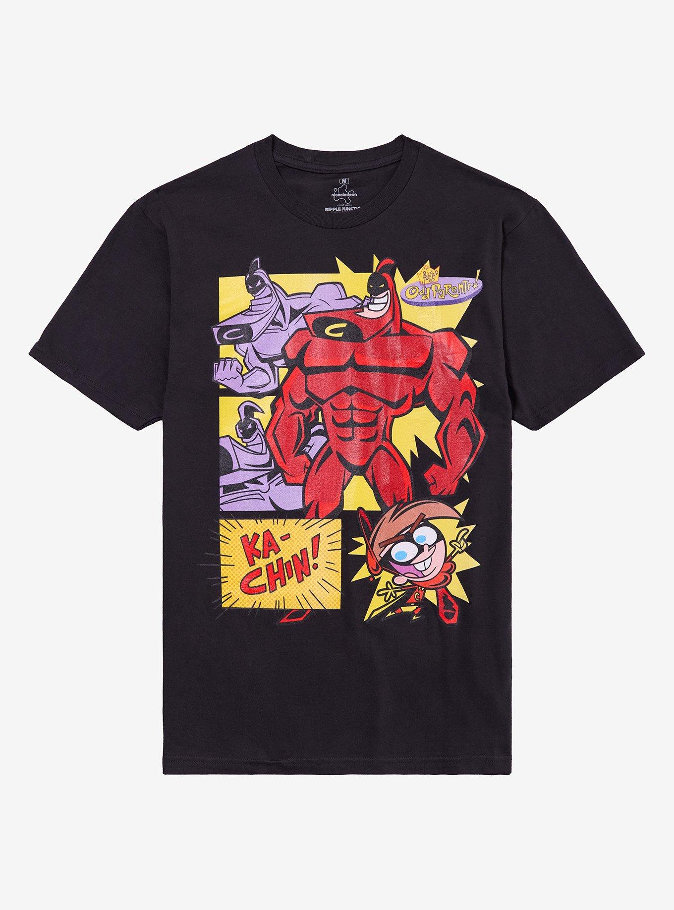 The Fairly OddParents The Crimson Chin Panels TShirts Graphic Tee | Graphic Tee | Unisex Shirt | Soft Comfortable Wear