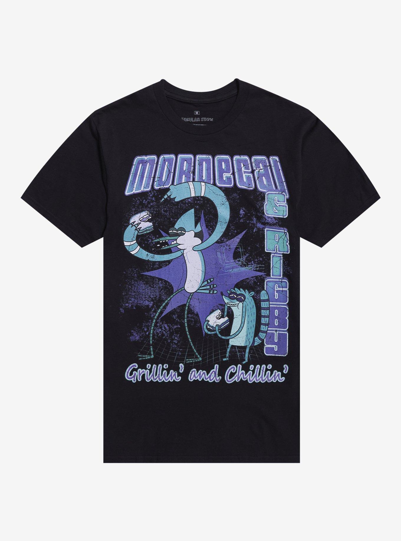 Regular Show Mordecai Rigby Grillin TShirt Graphic Tee | Graphic Tee | Unisex Shirt | Top Trending Fashion