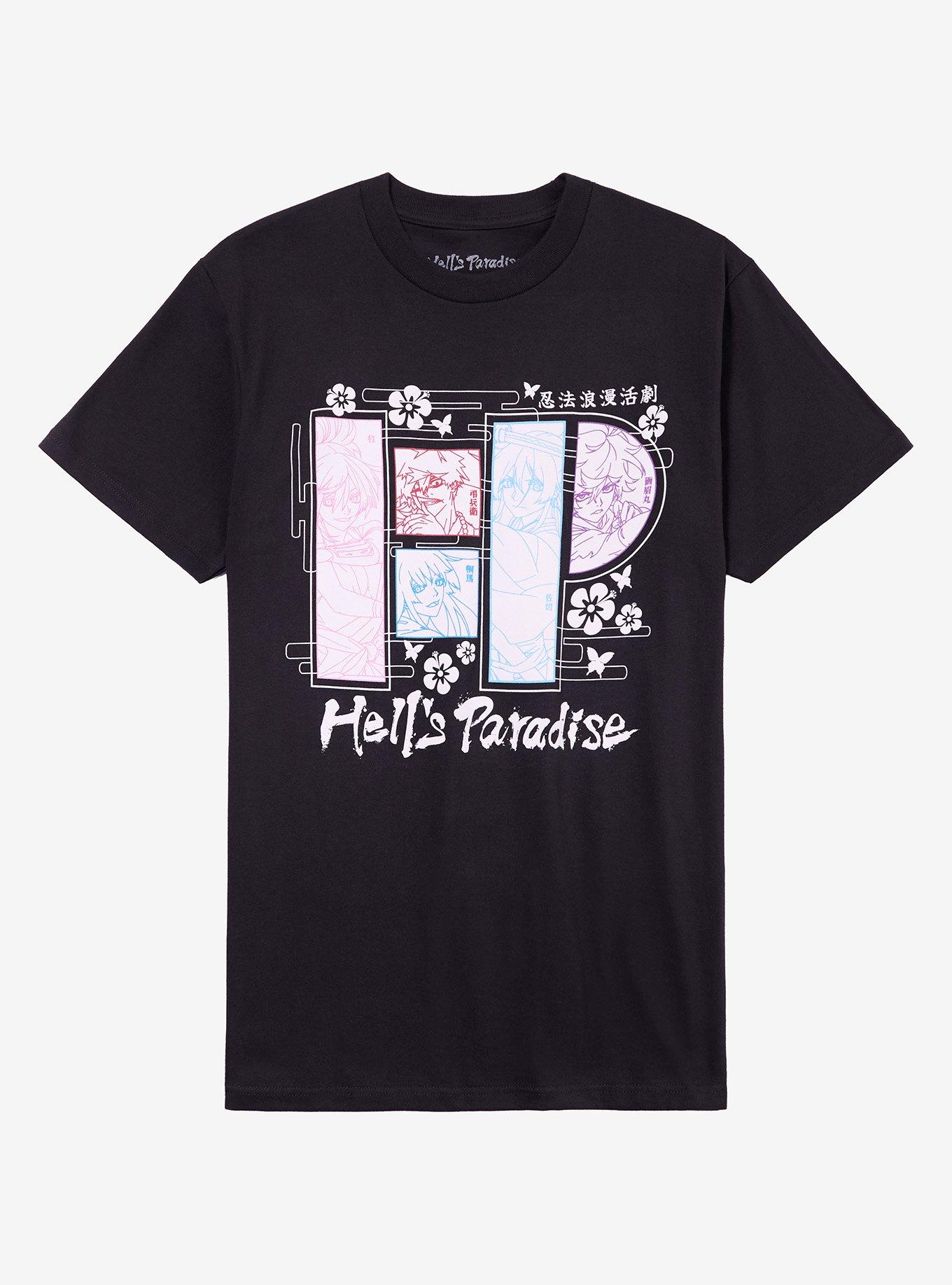 Hells Paradise Outline Panel TShirt Graphic Tee | Graphic Tee | Unisex Shirt | Perfect Gift For Fans