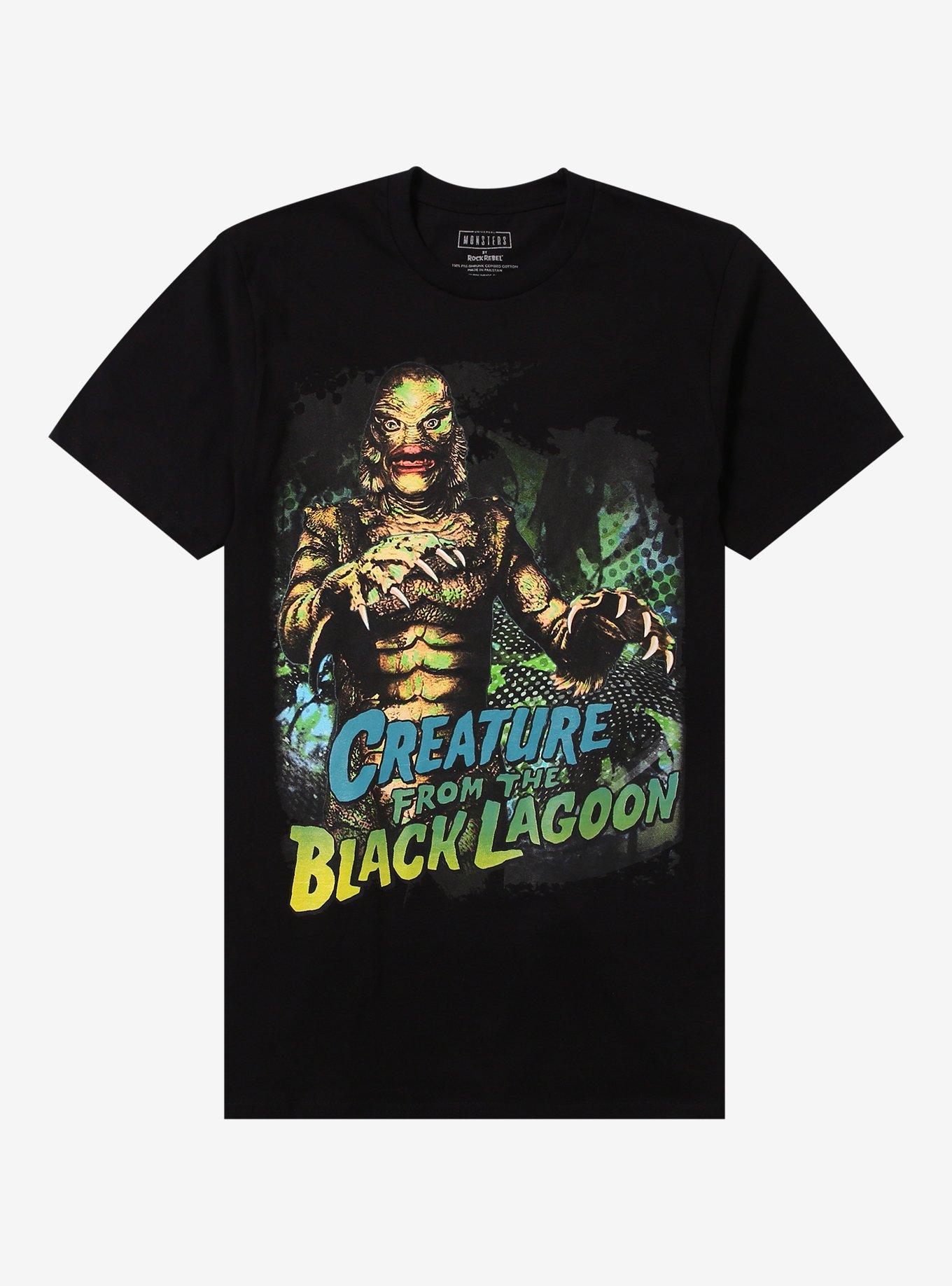 Universal Monsters Creature From The Black Lagoon Portrait TShirt Graphic Tee | Graphic Tee | Unisex Shirt | Soft Comfortable Wear