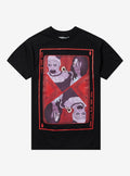 Terrifier Art The Clown Vicky Paying Card TShirt Graphic Tee | Graphic Tee | Unisex Shirt | High-Quality Print