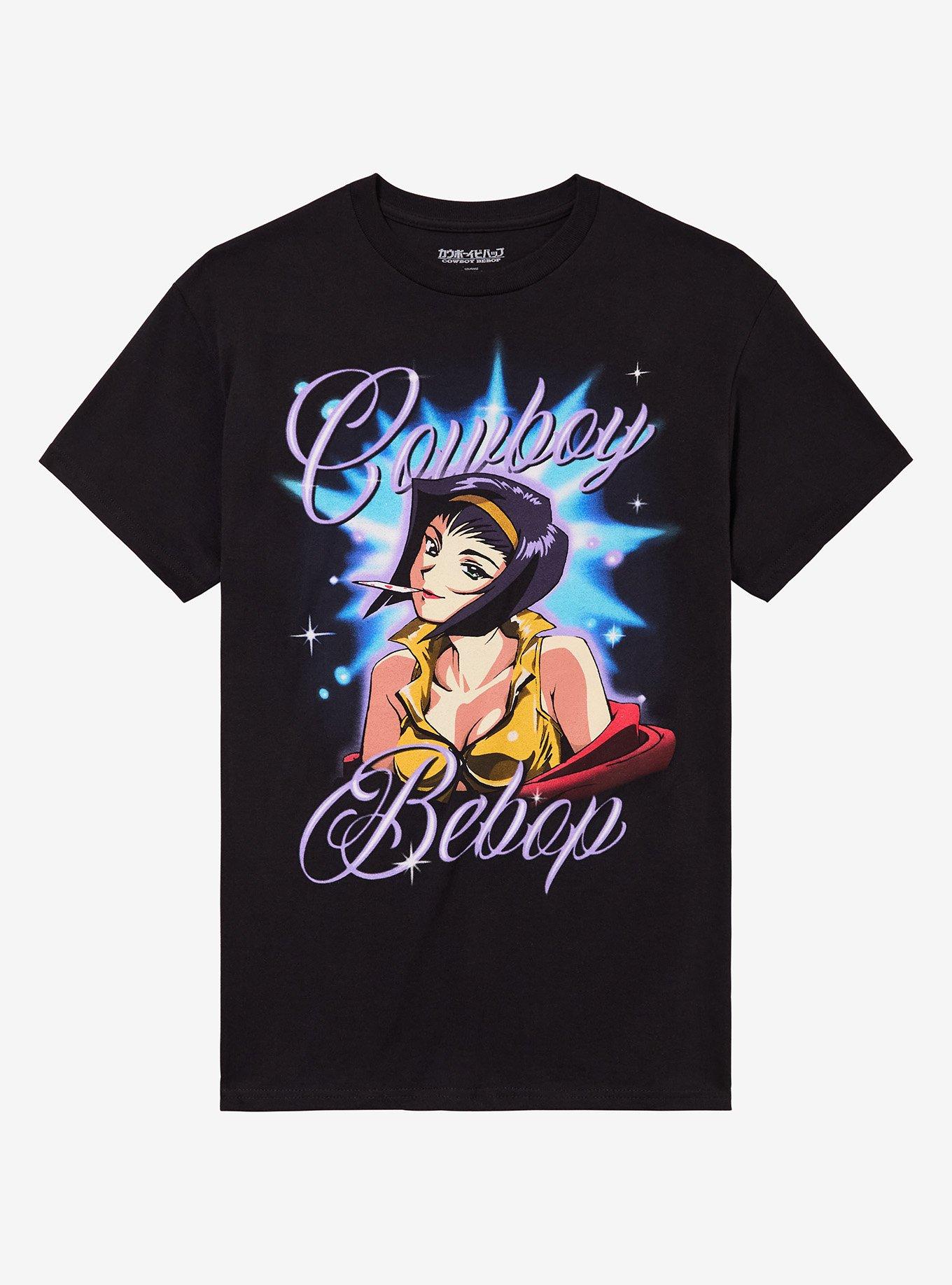 Cowboy Bebop Faye Airbrush Portrait TShirt Graphic Tee | Graphic Tee | Unisex Shirt | Perfect Gift for Fans