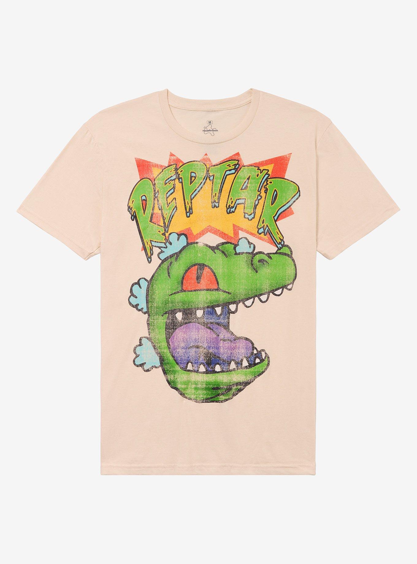 Rugrats Reptar Retro Faded Print TShirt Graphic Tee | Graphic Tee | Unisex Shirt | Best-Selling Design