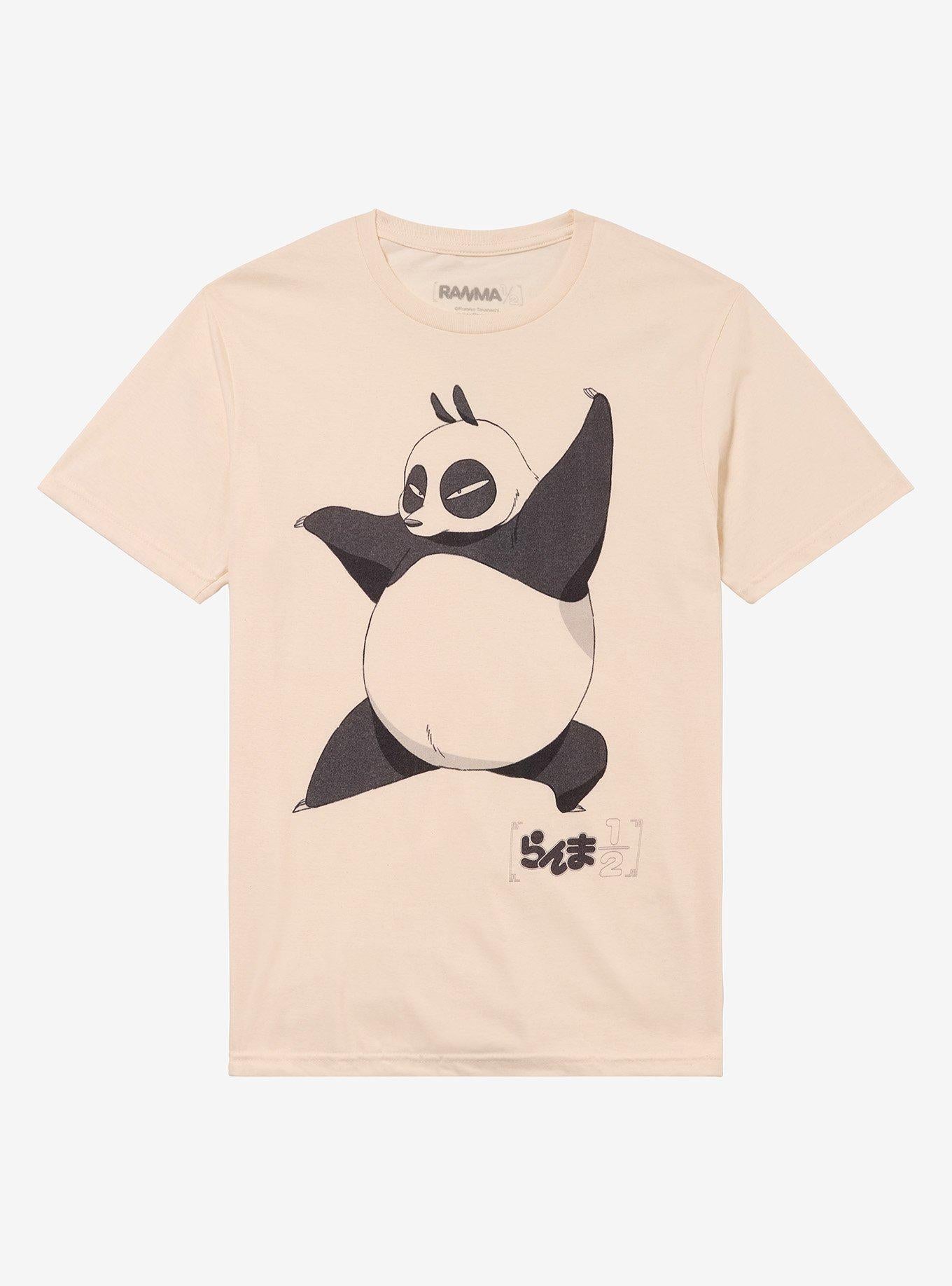 Ranma Genma Saotome Panda TShirt Graphic Tee | Graphic Tee | Unisex Shirt | Premium Quality Apparel