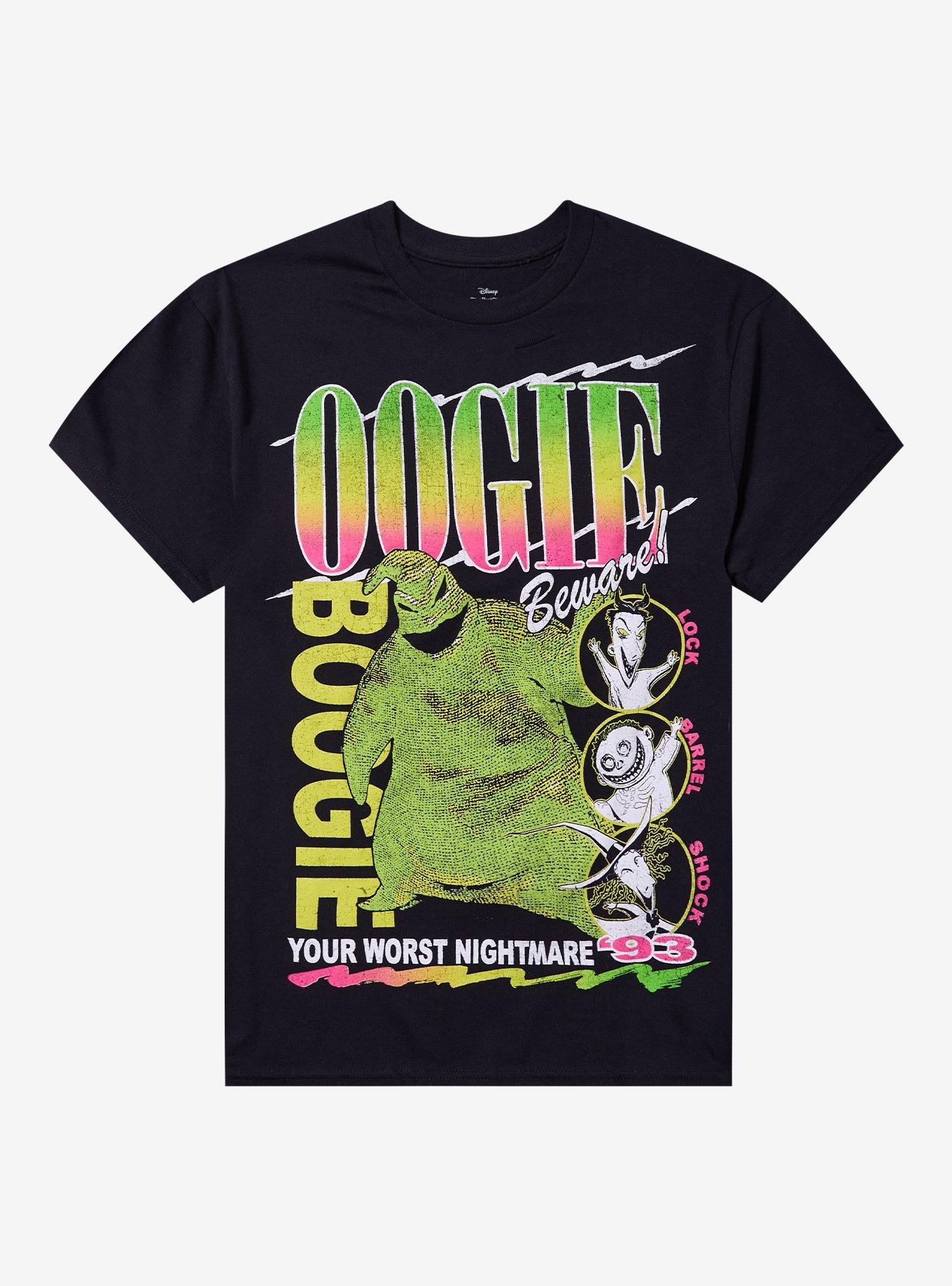 The Nightmare Before Christmas Oogie Boogie Beware T-Shirt | Premium Unisex T-Shirt, Trending Graphic Tee