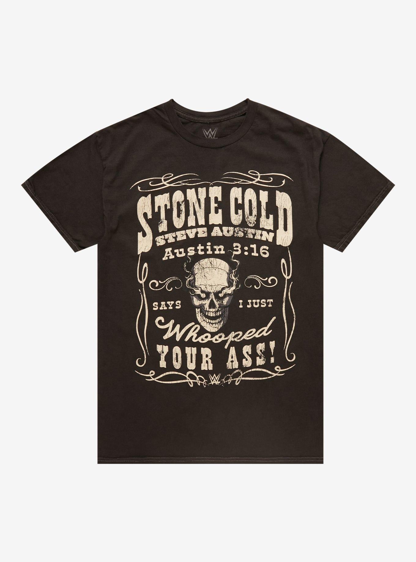 WWE Stone Cold Steve Austin Whoop Label TShirt Graphic Tee | Graphic Tee | Unisex Shirt | Soft Comfortable Wear