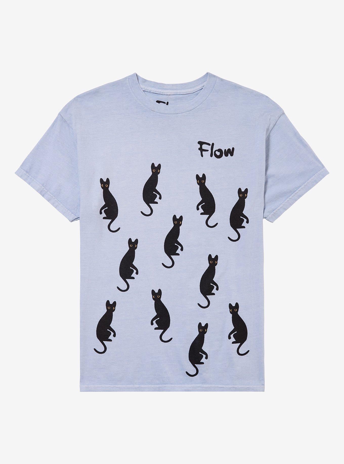 Flow Black Cats TShirt Graphic Tee | Graphic Tee | Unisex Shirt | Premium Quality Apparel