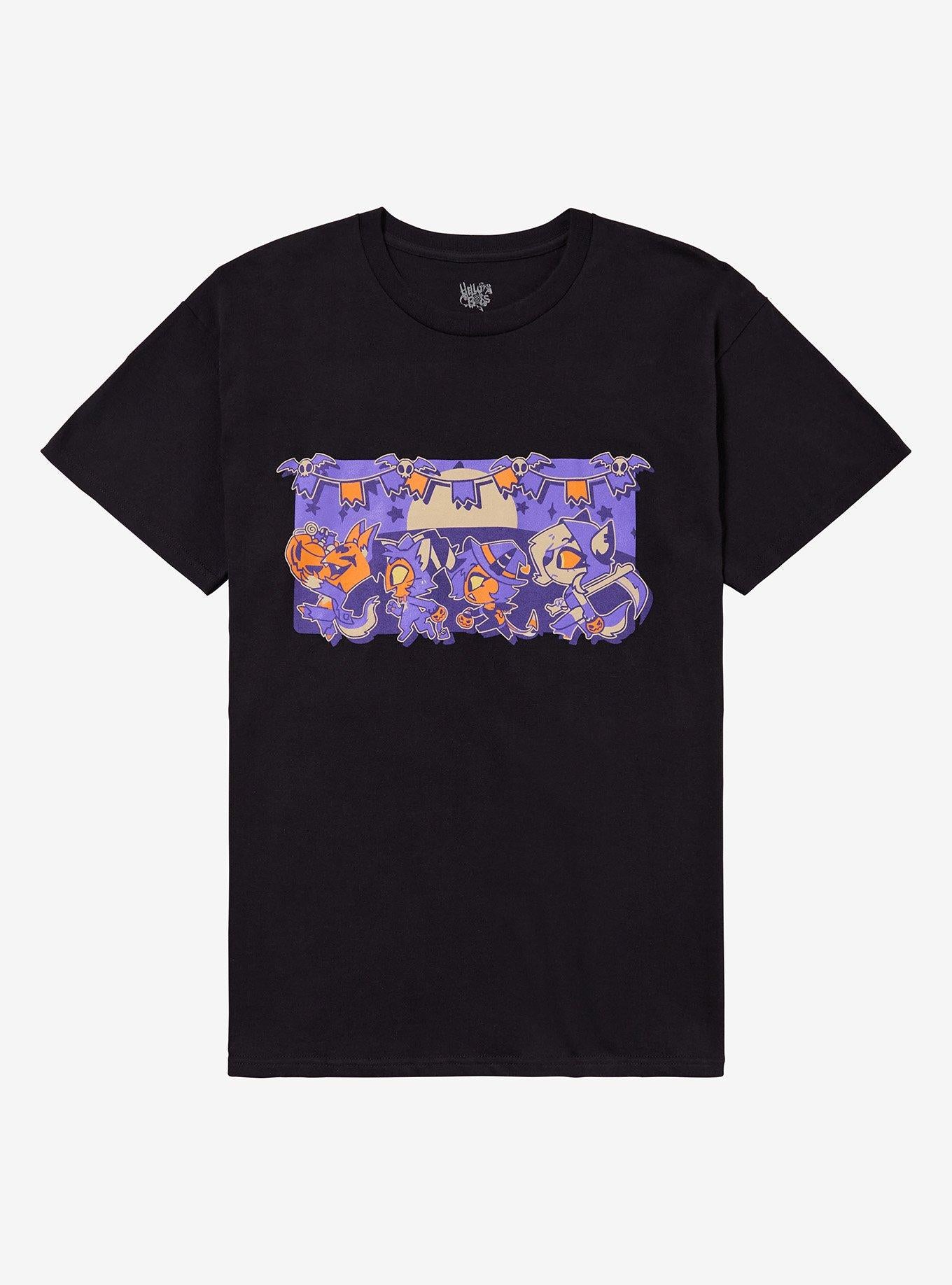 Helluva Boss Chibi Character Halloween T-Shirt | Premium Unisex T-Shirt, Trending Graphic Tee