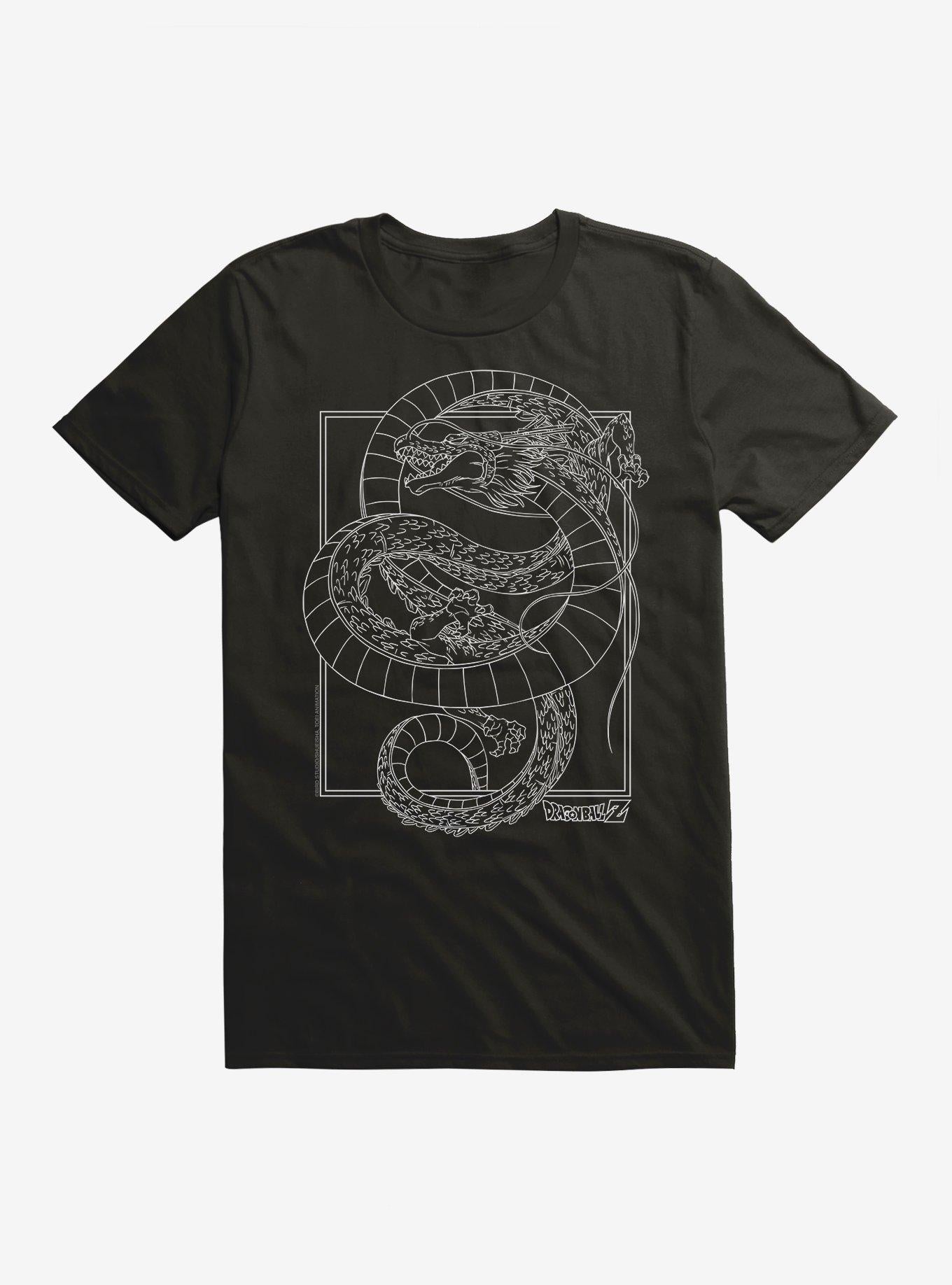 Dragon Ball Z Shenron Outline T-Shirt