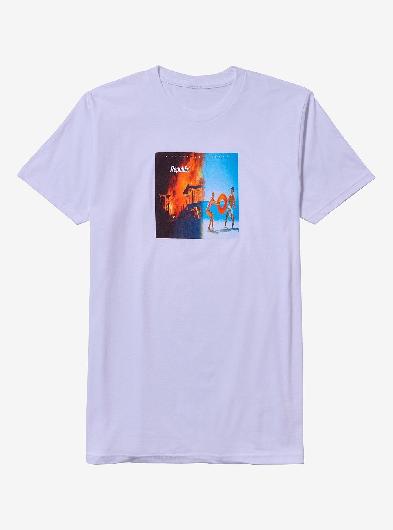 New Order Republic Album Cover TShirt Graphic Tee | Graphic Tee | Unisex Shirt | Soft Comfortable Wear