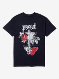 POD Floral Skeleton TShirt Graphic Tee | Graphic Tee | Unisex Shirt | High-Quality Print