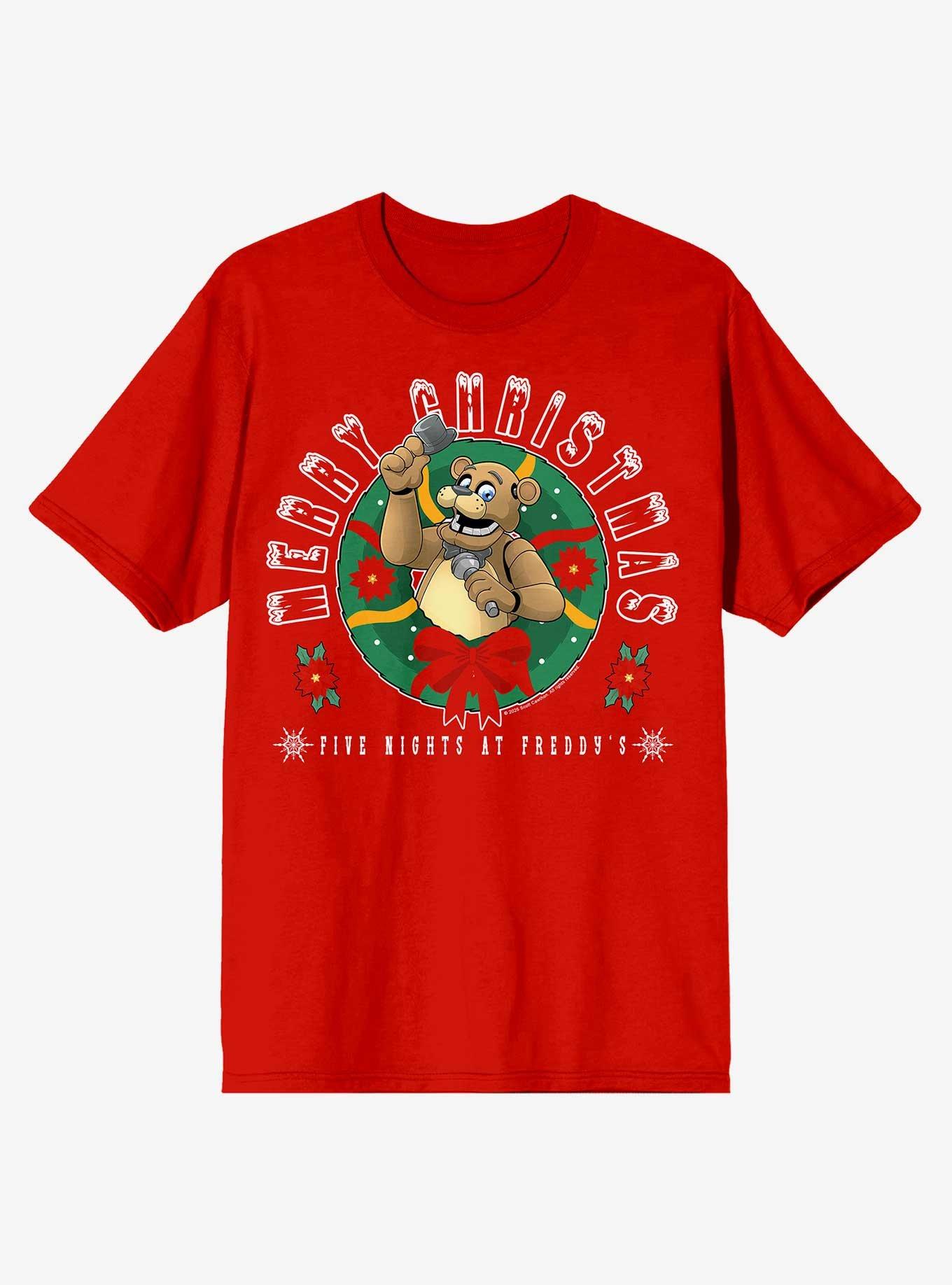 Five Nights At Freddy's Merry Christmas T-Shirt