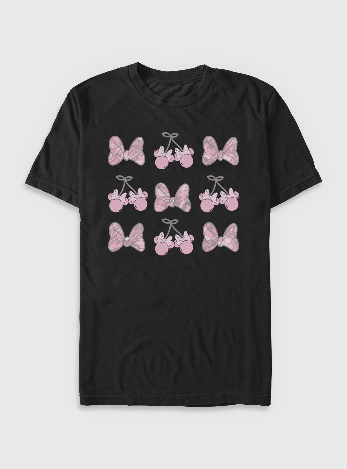 Disney Minnie Mouse Bow Camo T-Shirt