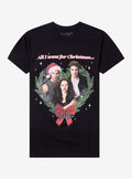The Twilight Saga Christmas Trio T-Shirt T-Shirt | High-Quality Print | Top Pick For Fans