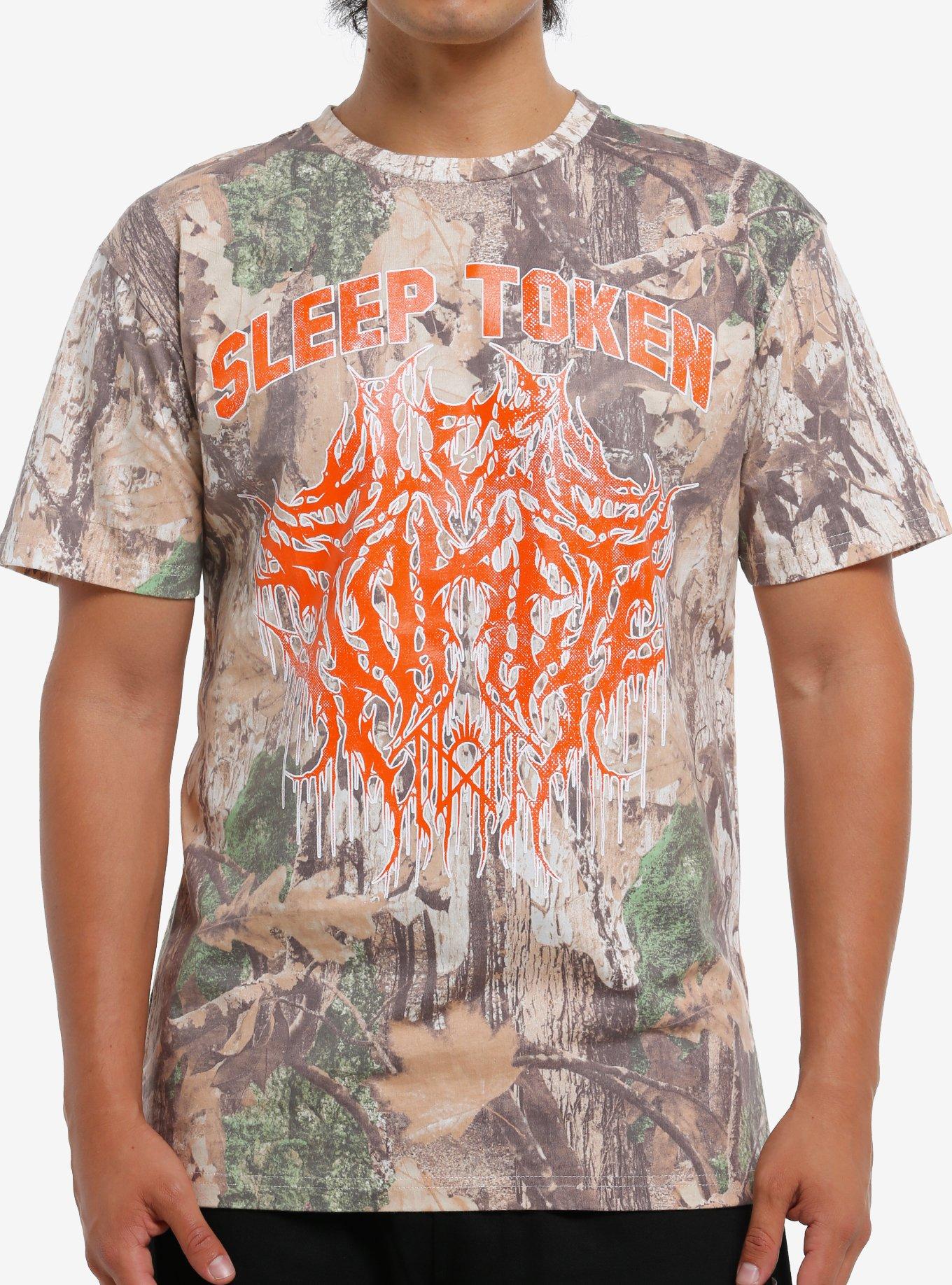 Sleep Token Logo Camouflage T-Shirt