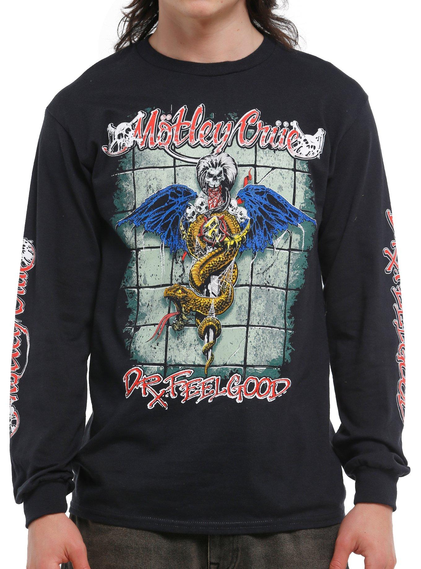 Motley Crue Dr Feelgood Long Sleeve T Shirt