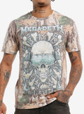 Megadeth Th1Rt3En Camo T Shirt