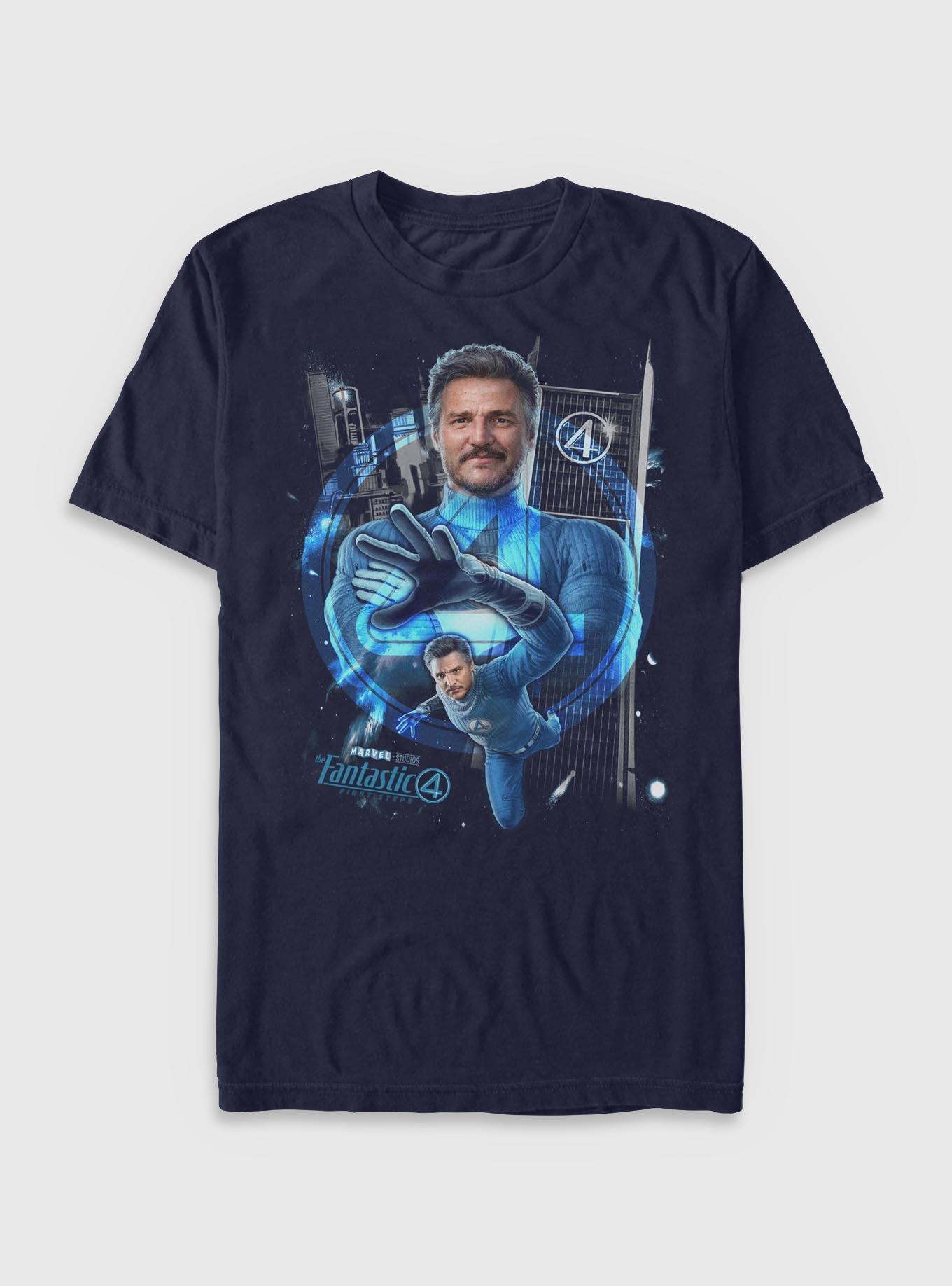 Marvel The Fantastic Four First Steps Reed Space Buildings T-Shirt T-Shirt | Viral Style | Must-Have Style