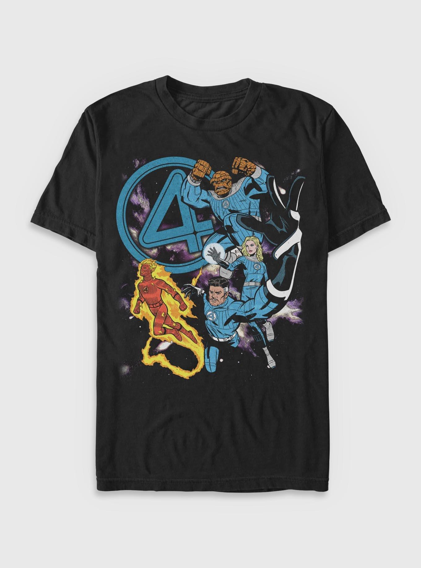Marvel The Fantastic Four: First Steps Hero Galaxy Four T-Shirt
