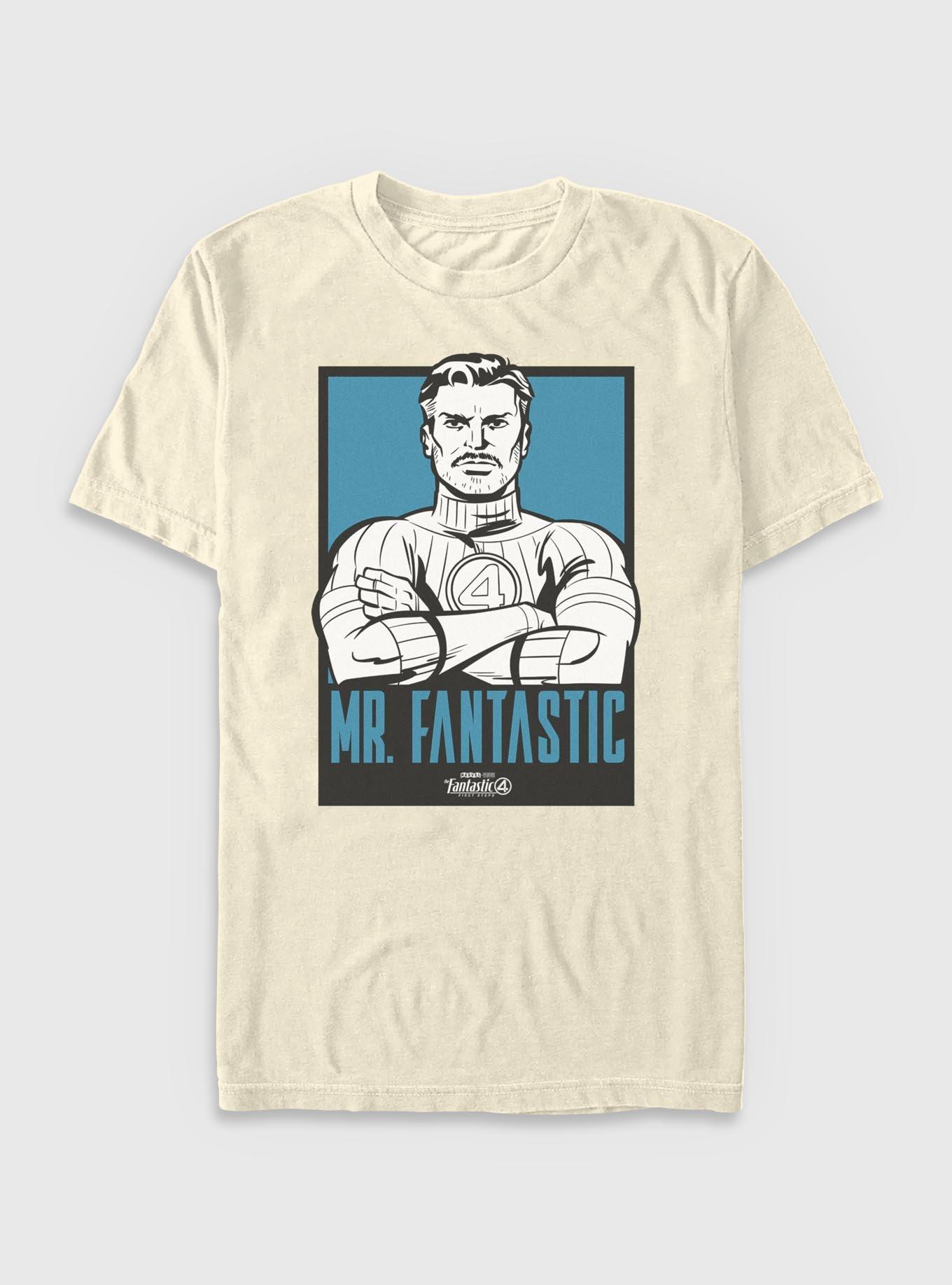 Marvel The Fantastic Four: First Steps Mr.Fantastic Poster T-Shirt