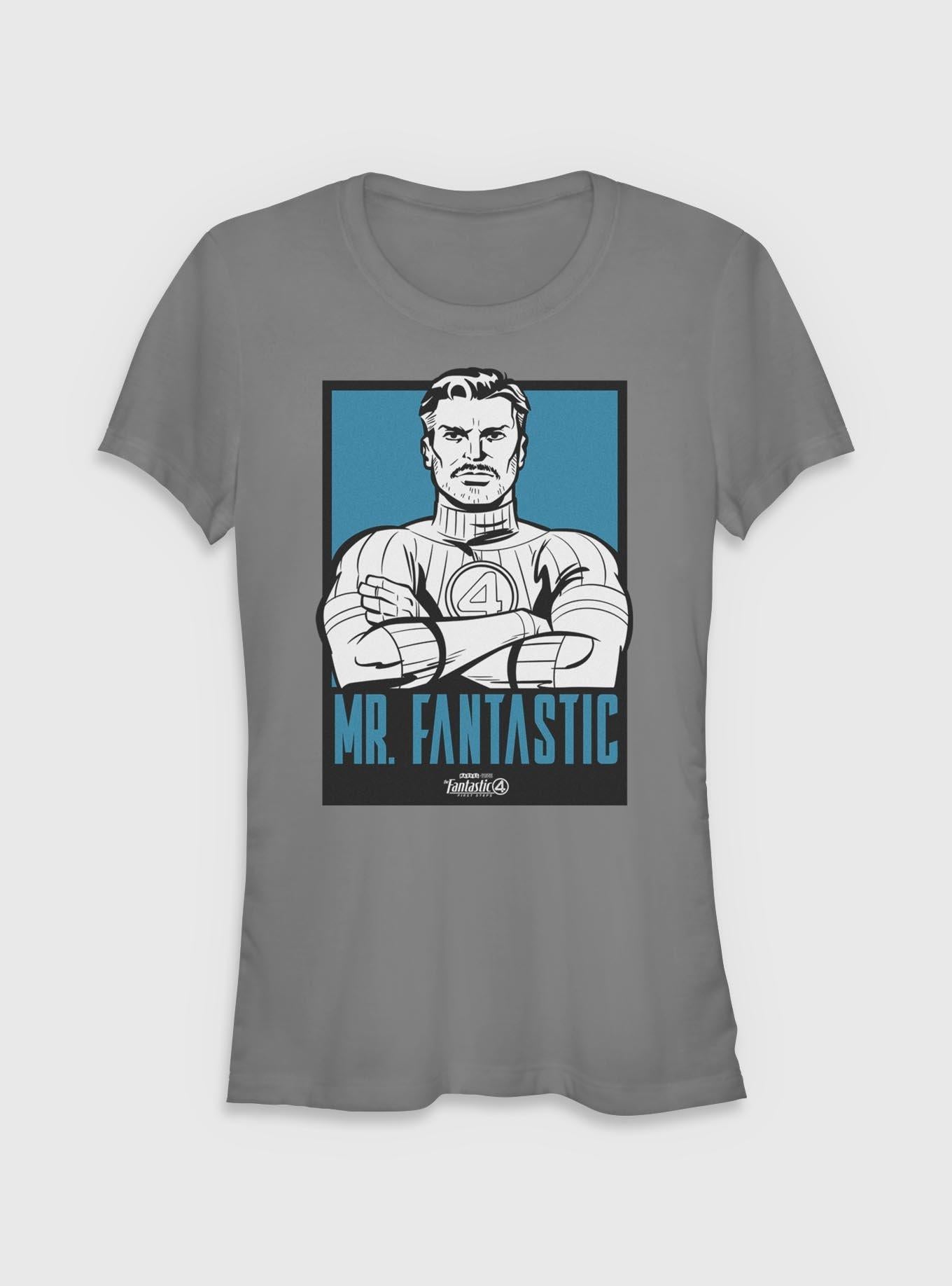 Marvel The Fantastic Four: First Steps Mr.Fantastic Poster Girls T-Shirt
