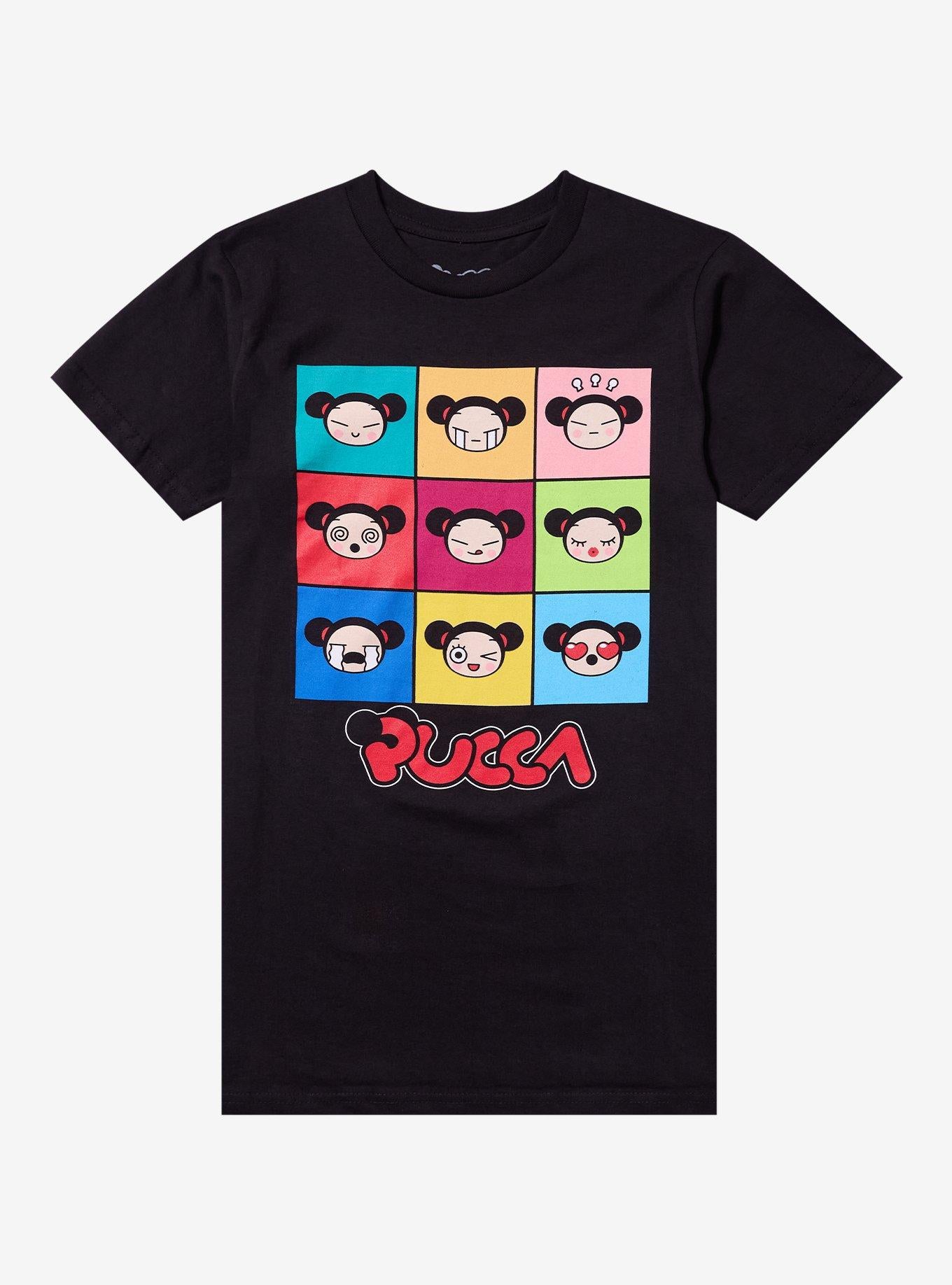 Pucca Facial Grid TShirt Graphic Tee | Graphic Tee | Unisex Shirt | Premium Quality Apparel