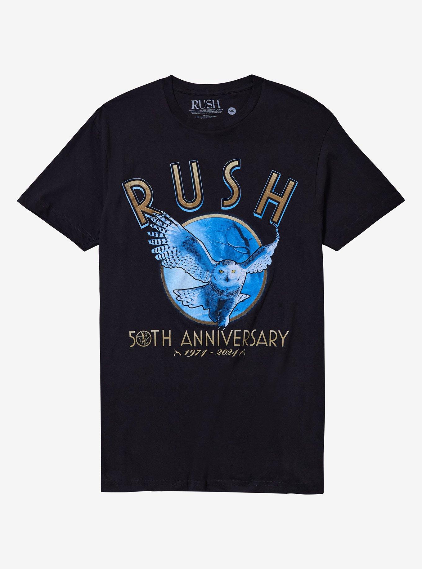 Rush 50Th Anniversary Fly By Night Owl T Shirt