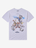 Disney Kingdom Hearts Sketch Poster T-Shirt | Premium Unisex T-Shirt, Trending Graphic Tee